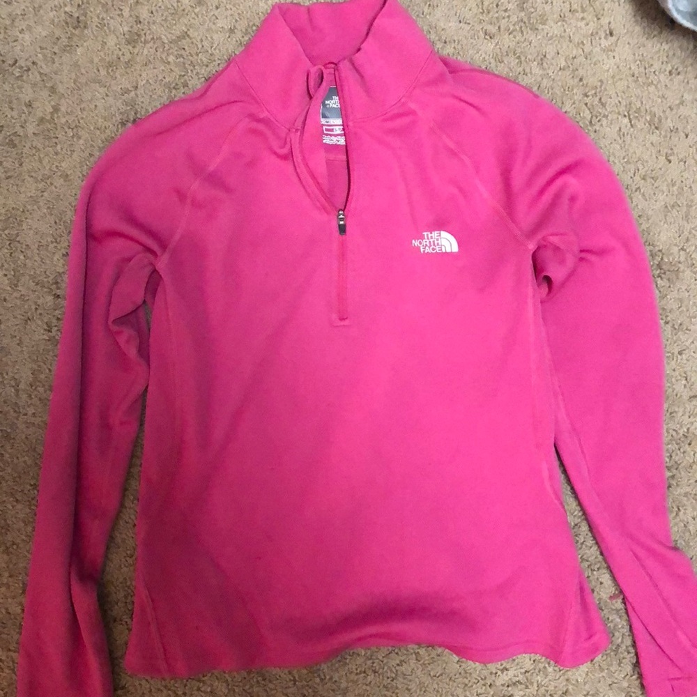 North Face half zip jacket